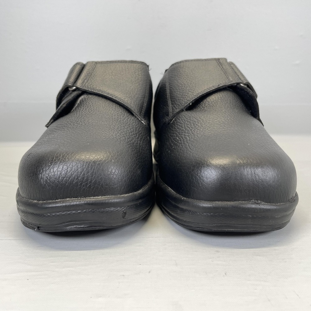 Orthofeet 510 Shoes Mens Size 12 XX-Wide Black Leather Orthopedic Comfort Casual - Picture 3 of 10